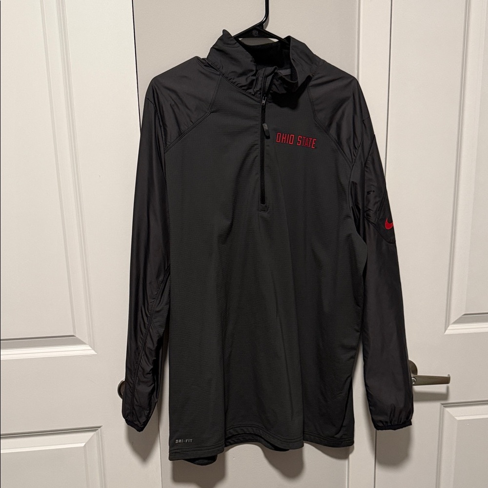 Nike Men's Black Ohio State Windbreaker